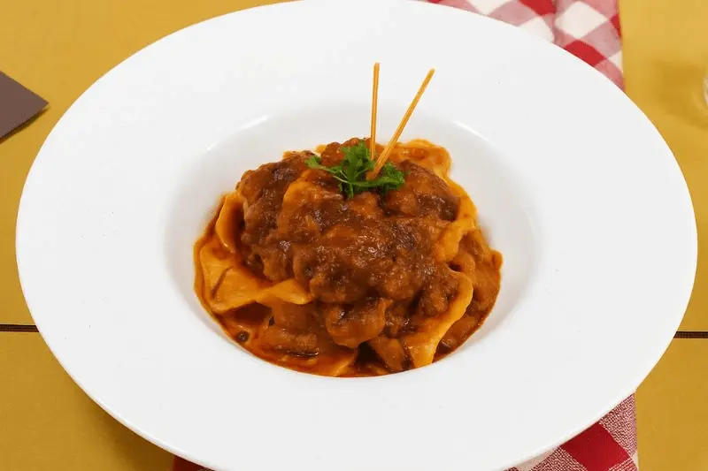 Pappardelle al Ragù di Cinghiale